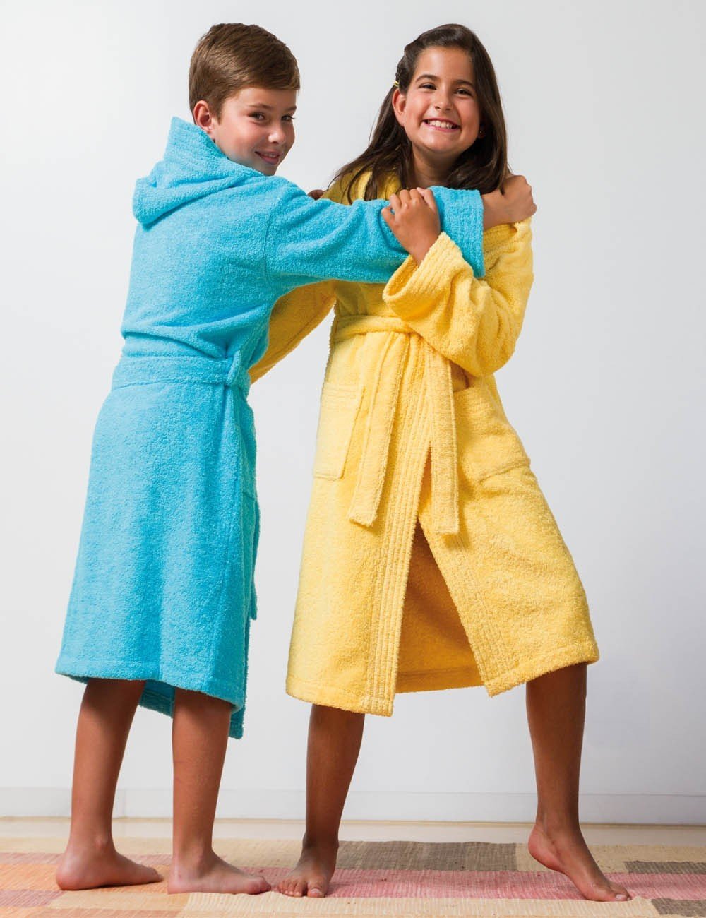 This bathrobes for children are available for ages 2 to 13 years.