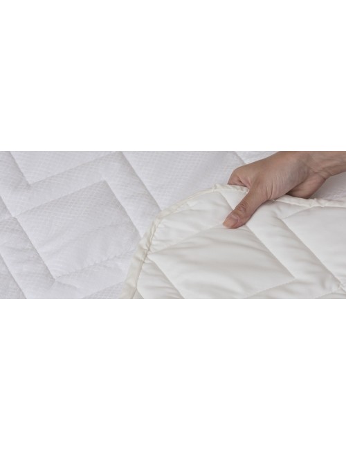 Quilted mattress pad with Outlast®